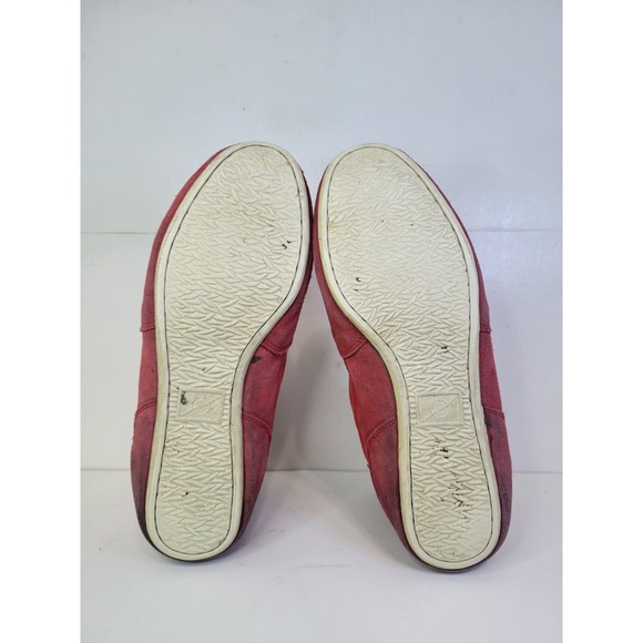 Mike DeAnna‎ Wrestling Shoes Vintage Red Men\'s Size 7.5 Iowa Lightning Bolt Rare
